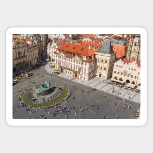 Prague Old Town Square - Prague, CZ Sticker